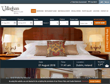 Tablet Screenshot of montclarehotel.ie